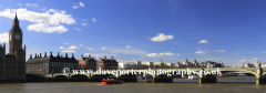 The Albert embankment and Westminster Bridge