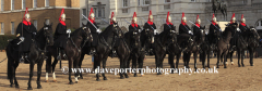 The Household Cavalry at Horse guards parade