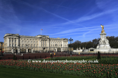 Buckingham Palace and Queen Victoria Monument