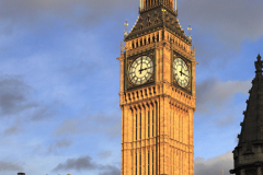 Sunset, Big Ben and the Houses of Parliament