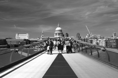 The Millennium Bridge and St. Pauls Cathedral