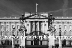 Frontage of Buckingham Palace, St James