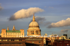 Summer Sunset, Saint Pauls Cathedral