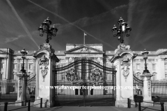 Front gates of Buckingham Palace