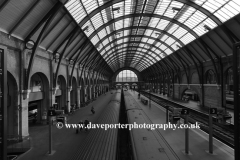Inside Kings Cross railway Station
