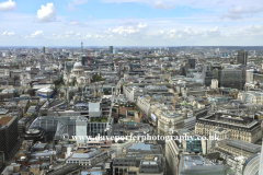 Rooftops of London from the Walkie-Talkie building