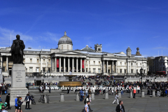 Tourist at Trafalgar Square