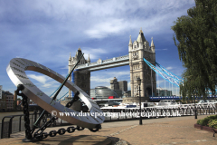 The Compass Sculpture, Tower Bridge, River Thames