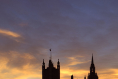 Sunset over The Houses of Parliament