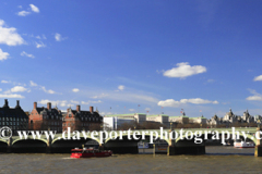The Albert embankment and Westminster Bridge