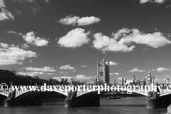 The Albert embankment and Westminster Bridge