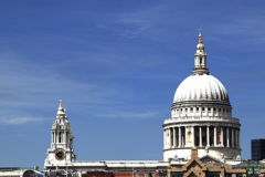 The Millennium Bridge and St. Pauls Cathedral