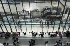 The Sky Garden inside the Walkie-Talkie building