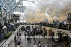 Christmas lights and market, Covent Garden