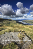 Summer view over Haweswater reservoir