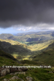 The Dovedale valley, from Hart Crag fell