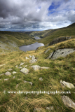 Summer view over Small Water and Haweswater