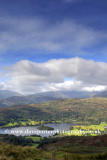 View over Grasmere and the Langdale Fells