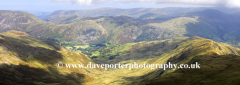 The Dovedale valley, from Hart Crag fell