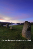 Misty Dawn Landscape, Castlerigg stone Circle