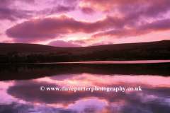 Dramatic sunrise over Ullswater