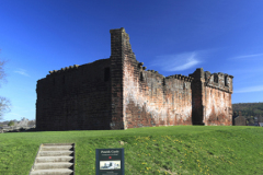 The ruins of Penrith Castle
