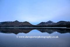 Autumn dawn, Cat Bells Fell, Derwentwater