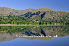 The Old Man of Coniston fell, Coniston water