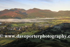 Misty Dawn Landscape, Derwentwater