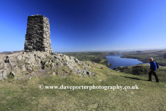 Summit of Hallin Fell overlooking Ullswater