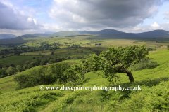 View over Matterdale from Great Mell fell