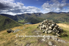 Summit of Brock Crags Fell, Hartsop