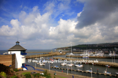 The Beacon Tower and harbour, Whitehaven