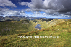 Summer view over Hayeswater