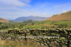 Summer view through the Newlands valley