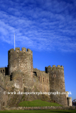 Castle Walls of Conwy Castle, North Wales