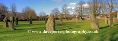 Stone Circle at Llanwrst village