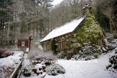 Winter, TY Hyll the Ugly House, Betws-y-Coed