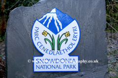 Snowdonia National Park Sign