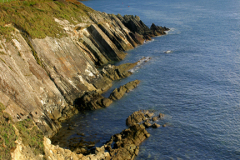 Coastline Porth Clais near St Davids City