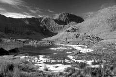 Mount Snowdon reflected in Llyn Llydaw