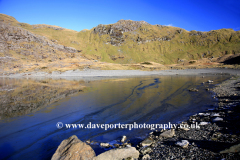 Crib Goch reflected in Llyn Llydaw, Snowdonia