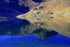 Mount Snowdon reflected in Llyn Llydaw