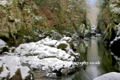 Winter snow, Fairy Glen, Betws Y Coed