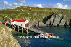 Lifeboat Station in St Justinian’s Bay