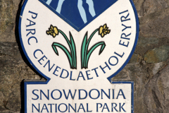 Snowdonia National Park Sign