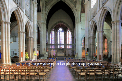 Interior of All Saints church, Leamington Spa
