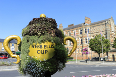 Webb Ellis Cup, Rugby School, Rugby town