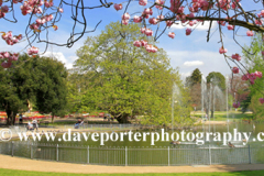 Fountains, Jephson Gardens, Leamington Spa town