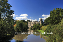 Summer, River Avon and Warwick Castle